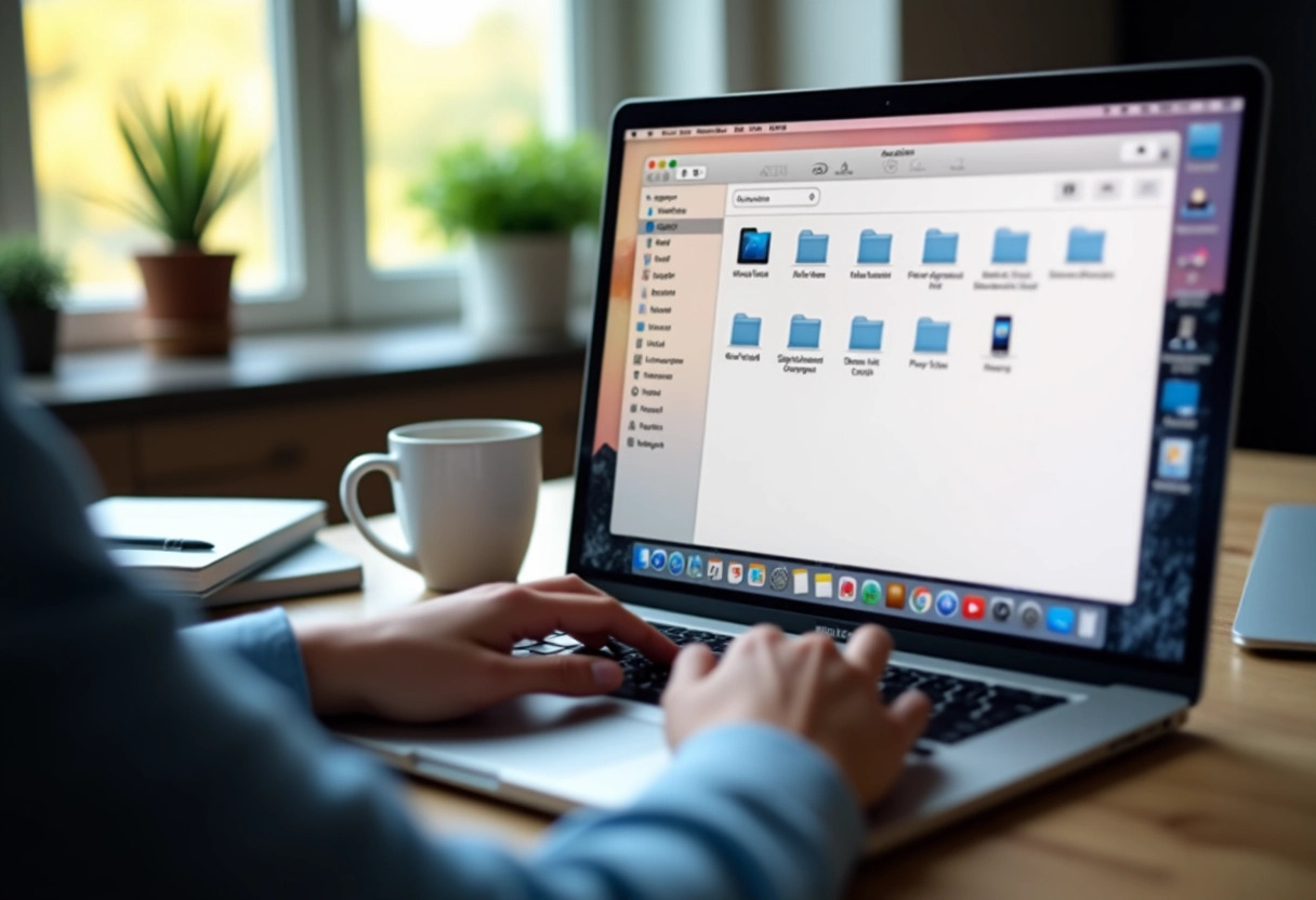 gestionnaire de fichiers mac